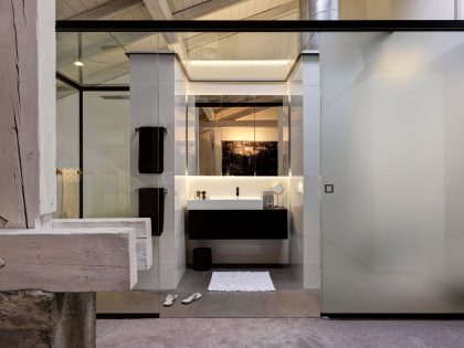 A Fresh and Elegant Modern Loft in Zurich, Switzerland by Daniele Claudio Taddei Architect (9)