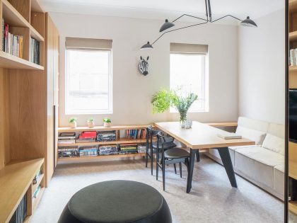 A Functional and Tiny Apartment with Lots of Natural Light in Shanghai