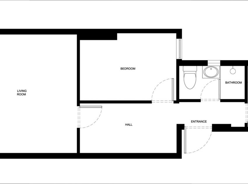 A Functional and Tiny Apartment with Lots of Natural Light in Shanghai by MoreDesignOffice (13)