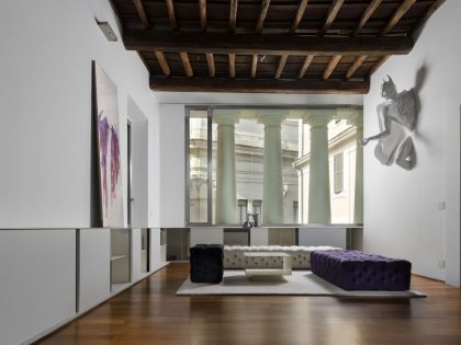 A Hip and Stylish Home For a Young Couple in Rome