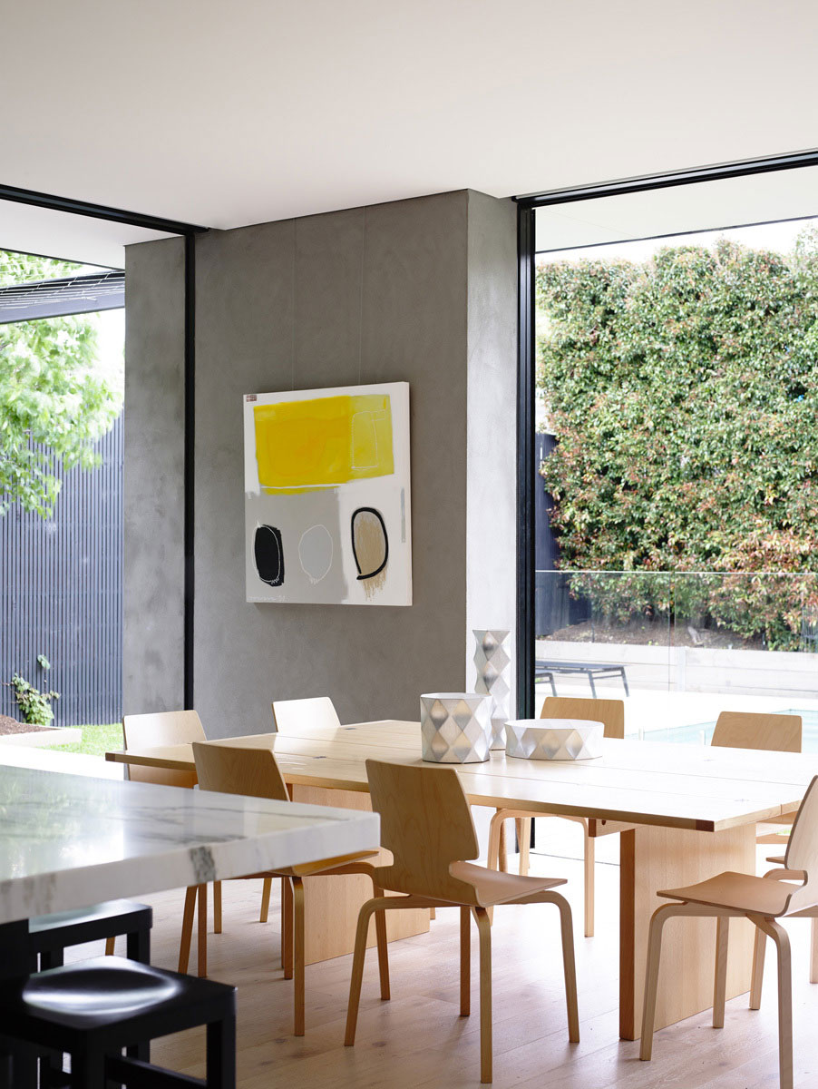 A Home with Sophisticated Interiors and an Abundant of Natural Light in Elwood by Foong + Sormann (9)