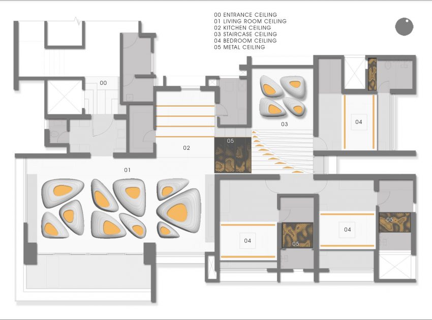 A Lavish Modern Penthouse with Futuristic Interiors in the Indian City of Ahmedabad by Apical Reform (14)