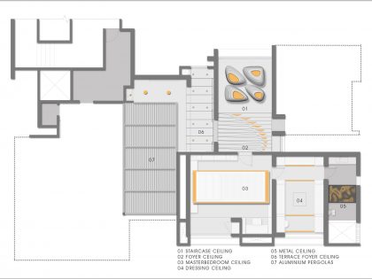 A Lavish Modern Penthouse with Futuristic Interiors in the Indian City of Ahmedabad by Apical Reform (16)