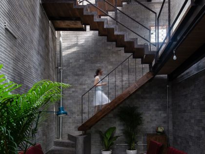 A Light-Filled Contemporary Home for Three Buddhists in Ho Chi Minh, Vietnam by H.A (1)