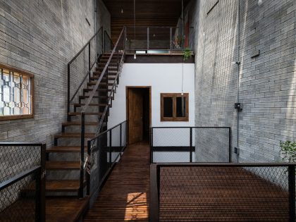 A Light-Filled Contemporary Home for Three Buddhists in Ho Chi Minh, Vietnam by H.A (10)