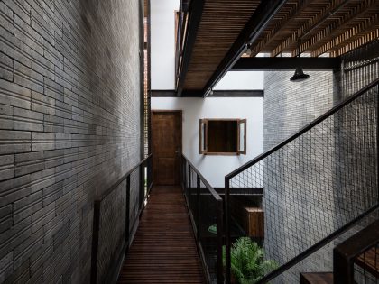 A Light-Filled Contemporary Home for Three Buddhists in Ho Chi Minh, Vietnam by H.A (13)