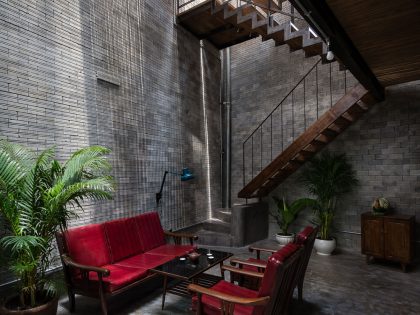 A Light-Filled Contemporary Home for Three Buddhists in Ho Chi Minh, Vietnam by H.A (2)