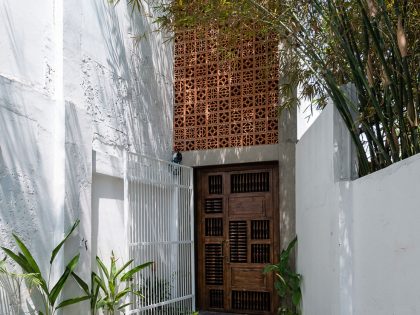 A Light-Filled Contemporary Home for Three Buddhists in Ho Chi Minh, Vietnam by H.A (21)