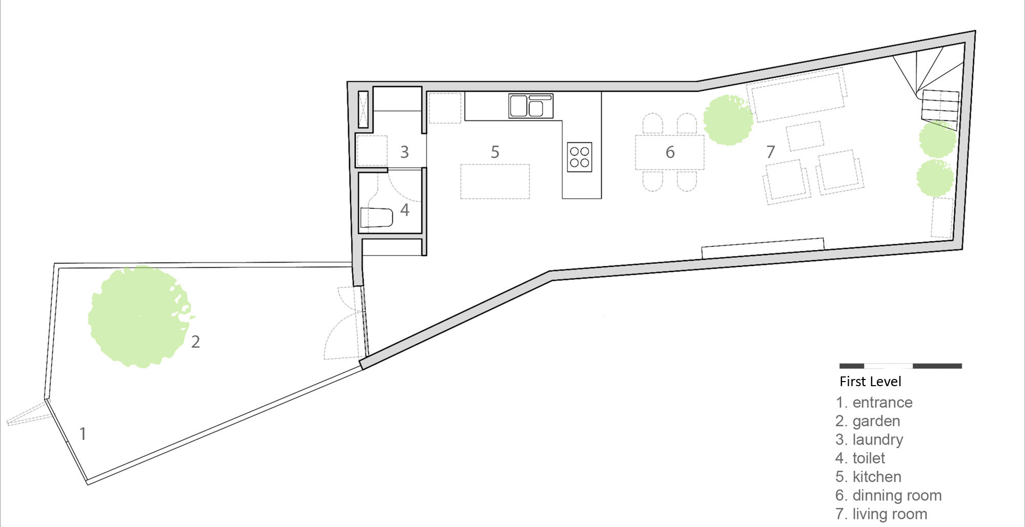 A Light-Filled Contemporary Home for Three Buddhists in Ho Chi Minh, Vietnam by H.A (24)