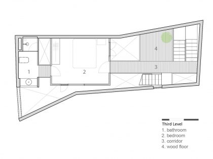 A Light-Filled Contemporary Home for Three Buddhists in Ho Chi Minh, Vietnam by H.A (26)