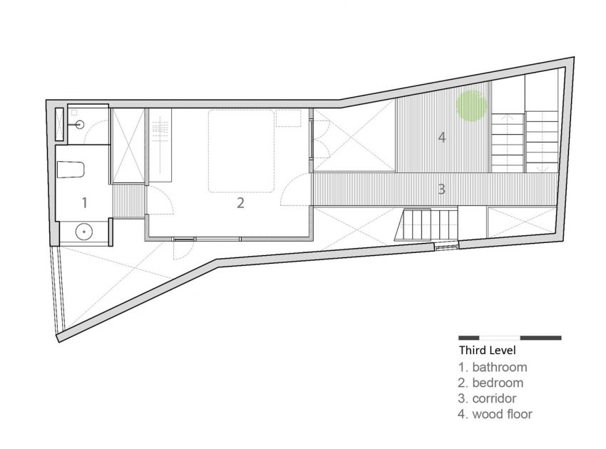 A Light-Filled Contemporary Home for Three Buddhists in Ho Chi Minh, Vietnam by H.A (26)