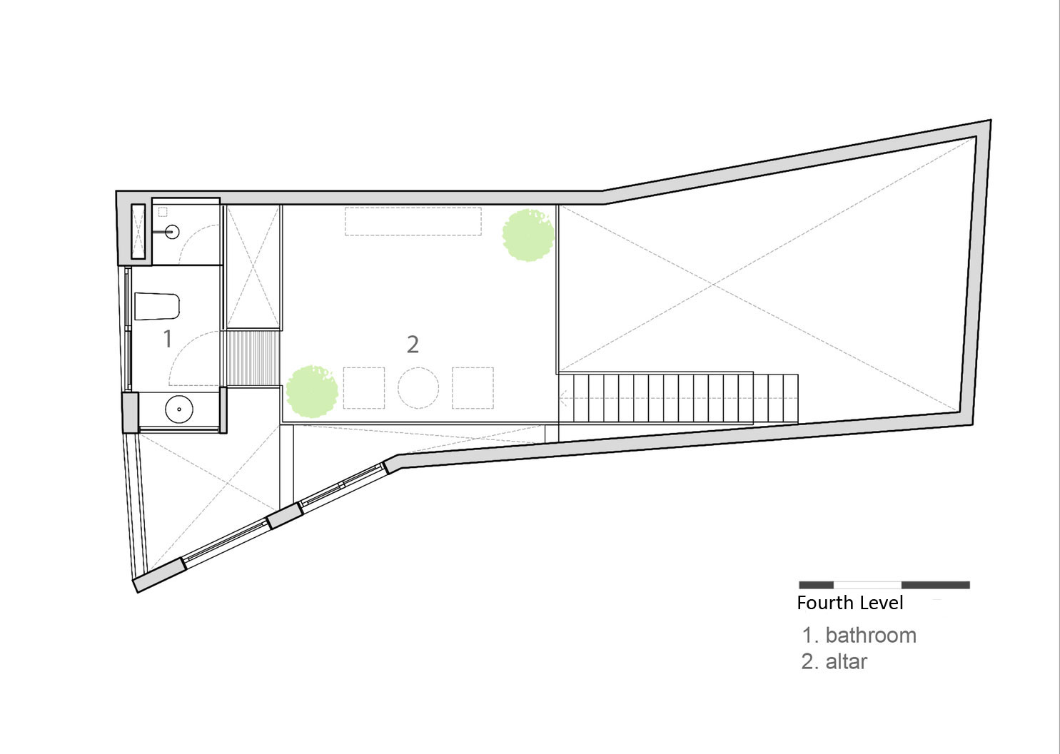 A Light-Filled Contemporary Home for Three Buddhists in Ho Chi Minh, Vietnam by H.A (27)