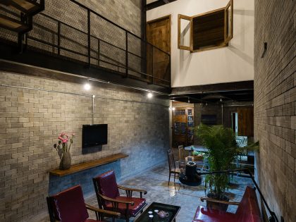 A Light-Filled Contemporary Home for Three Buddhists in Ho Chi Minh, Vietnam by H.A (4)