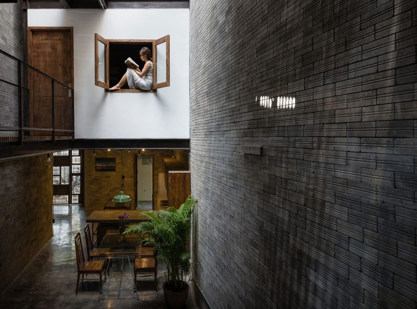 A Light-Filled Contemporary Home for Three Buddhists in Ho Chi Minh, Vietnam by H.A (6)