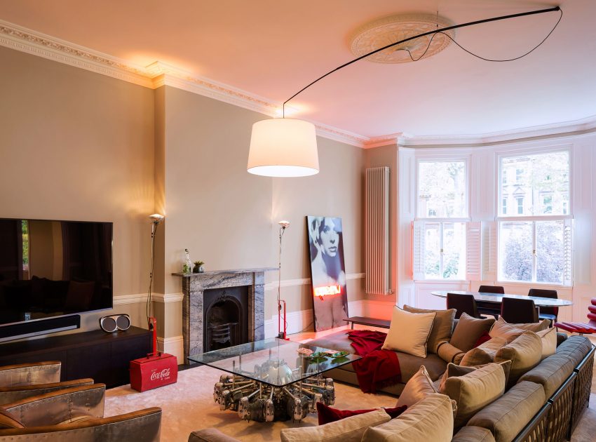 A Light-Filled and Playful Apartment with Sophisticated Taste in South Kensington by Design Atelier (1)