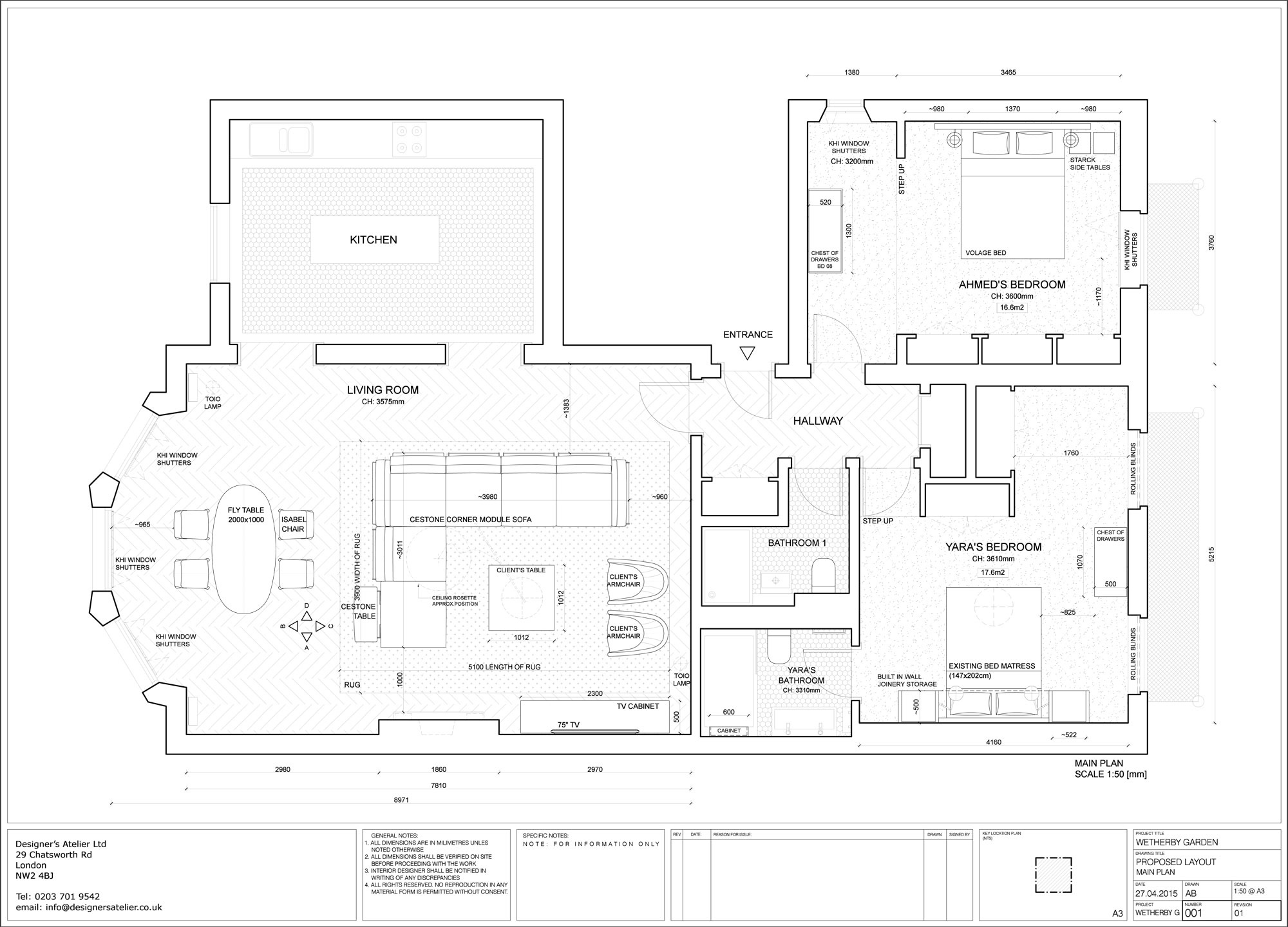 A Light-Filled and Playful Apartment with Sophisticated Taste in South Kensington by Design Atelier (19)