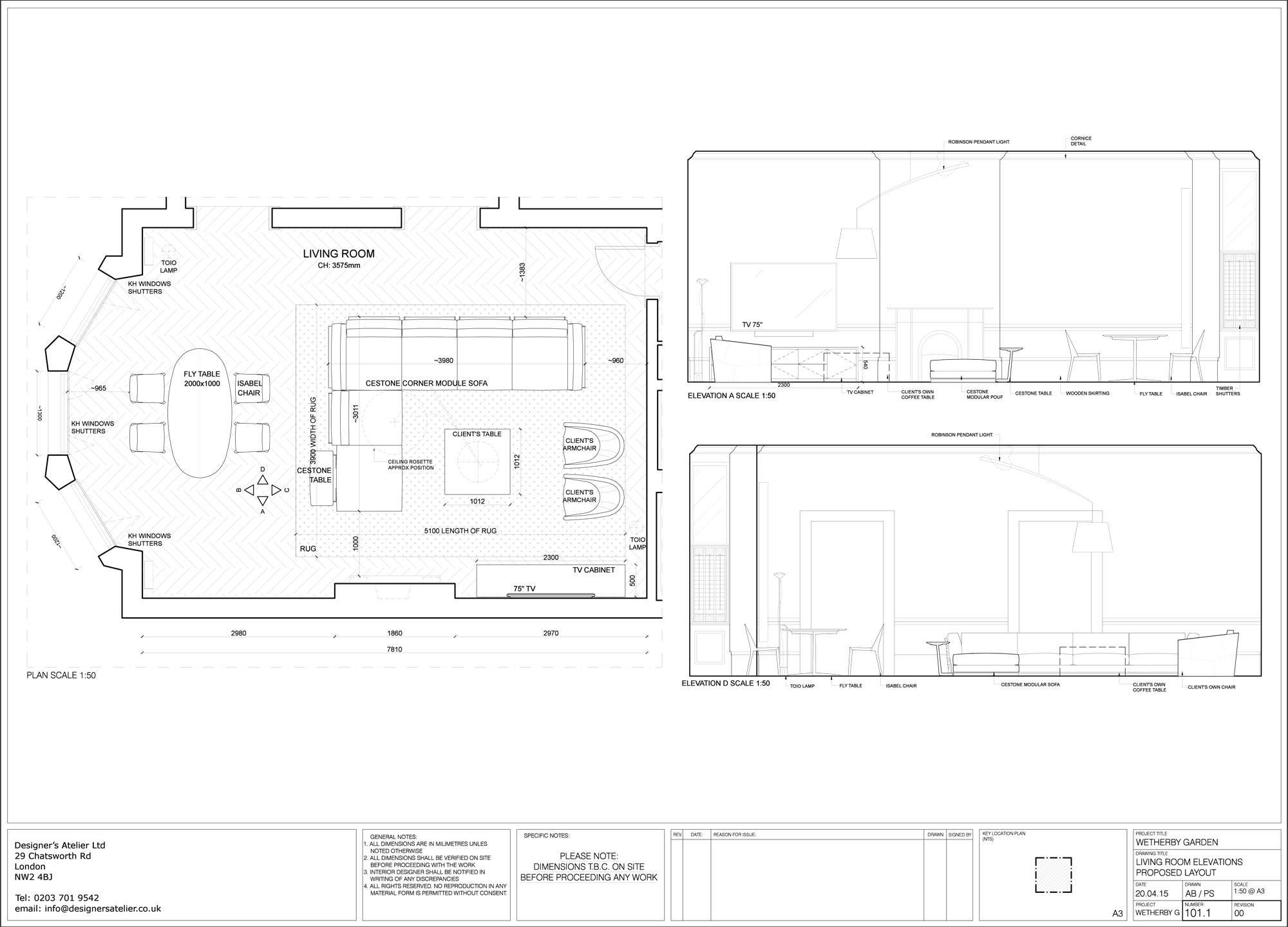 A Light-Filled and Playful Apartment with Sophisticated Taste in South Kensington by Design Atelier (20)