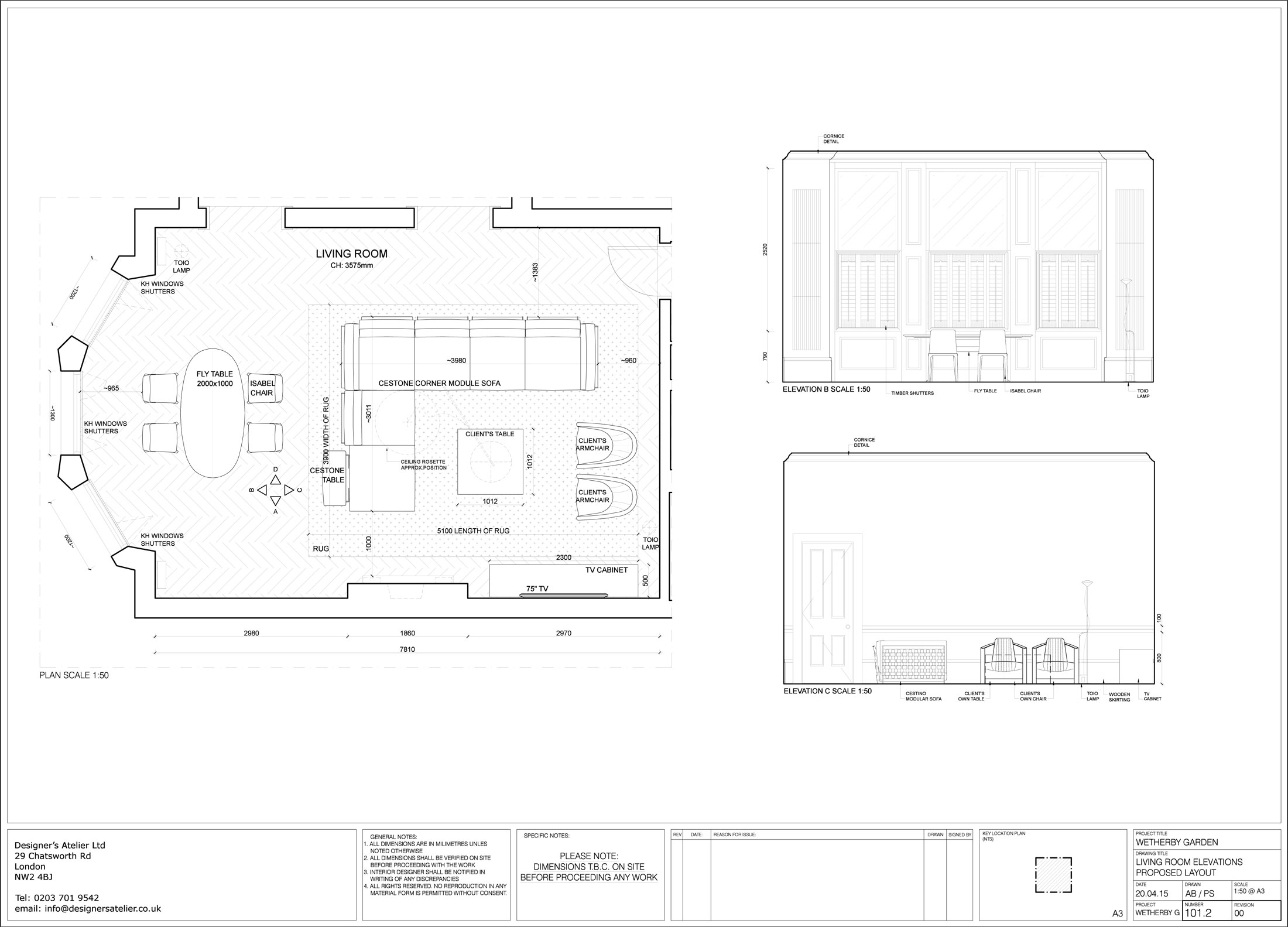 A Light-Filled and Playful Apartment with Sophisticated Taste in South Kensington by Design Atelier (21)