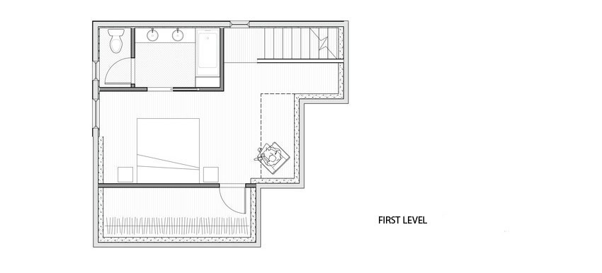 A Light and Bright Contemporary Home Surrounded by Lush Vegetation in Austin, Texas by Derrington Building Studio (16)