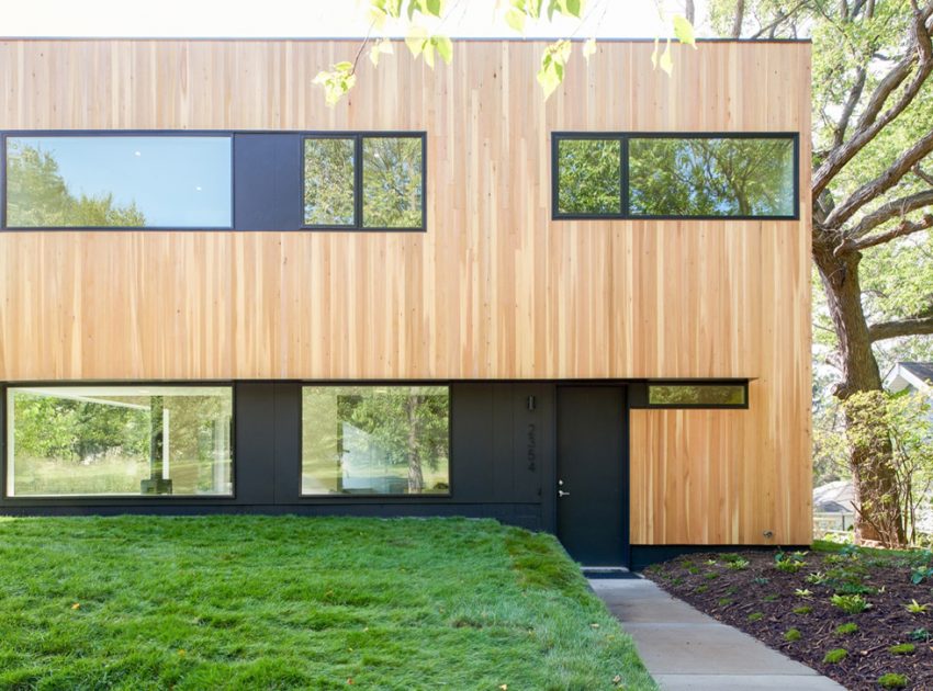 A Luminous Modern Home with Monochrome Palette in Saint Paul, Minnesota by D/O (3)