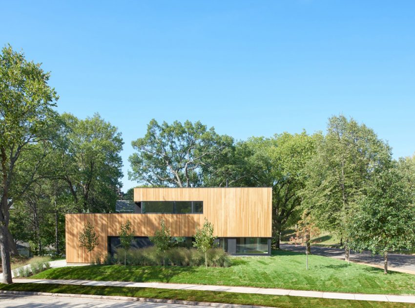 A Luminous Modern Home with Monochrome Palette in Saint Paul, Minnesota by D/O (7)