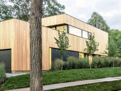 A Luminous Modern Home with Monochrome Palette in Saint Paul, Minnesota by D/O (8)