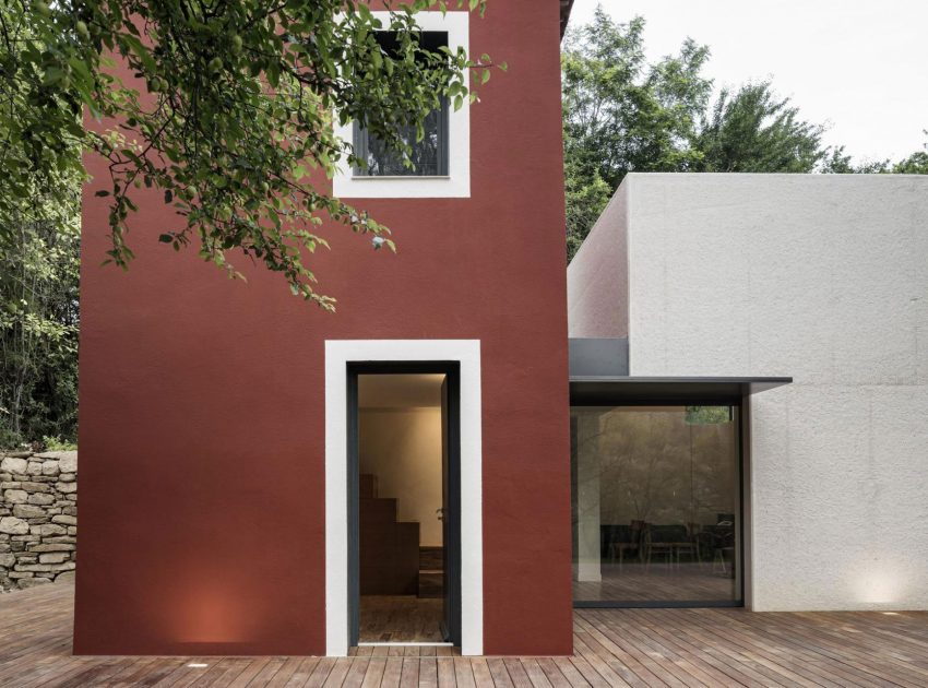 A Luminous and Elegant Contemporary Rural Home in Sclos de Contes, France by Cyril Chenebeau Architecte (6)