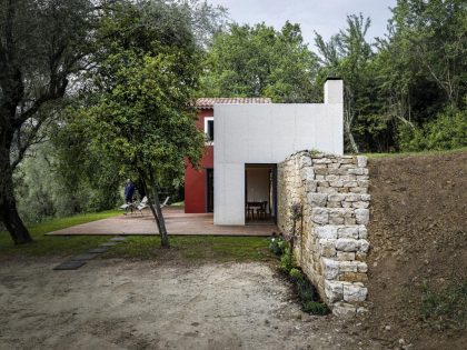 A Luminous and Elegant Contemporary Rural Home in Sclos de Contes, France by Cyril Chenebeau Architecte (8)