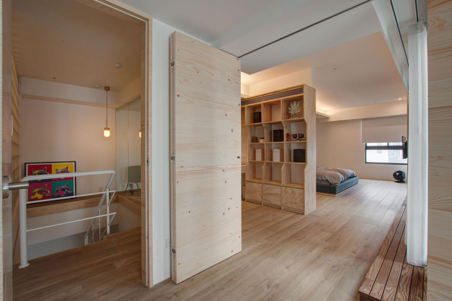 A Luminous and Fancy Contemporary Apartment in Zhubei City, Taiwan by Phase6 (12)