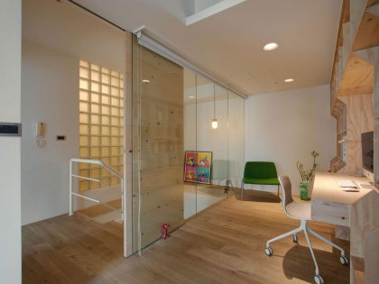 A Luminous and Fancy Contemporary Apartment in Zhubei City, Taiwan by Phase6 (23)