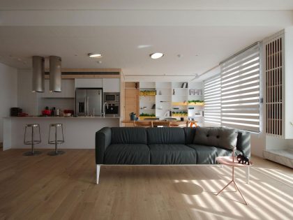 A Luminous and Fancy Contemporary Apartment in Zhubei City, Taiwan by Phase6 (3)