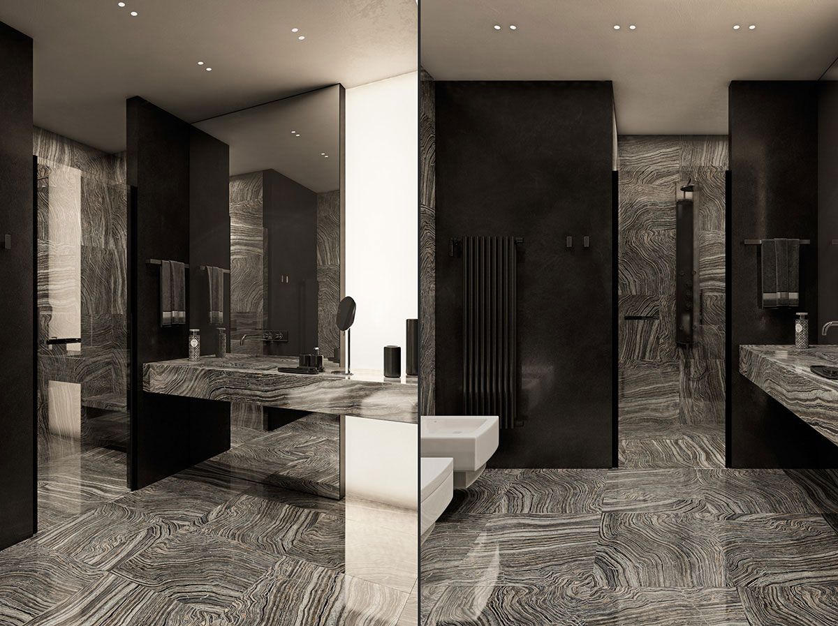 A Luxurious Apartment with Lots of Black and White Interiors in Kiev, Ukraine by Iryna Dzhemesiuk & Vitaly Yurov (22)
