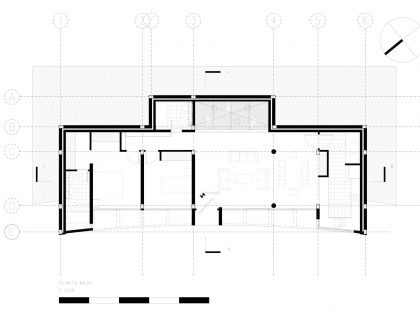 A Modern Concrete House Surrounded by a Green Roof and Basement Level in Guayllabamba, Ecuador by AR+C (13)