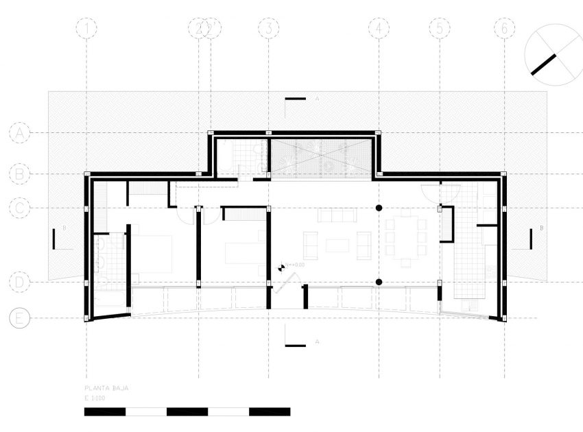 A Modern Concrete House Surrounded by a Green Roof and Basement Level in Guayllabamba, Ecuador by AR+C (13)