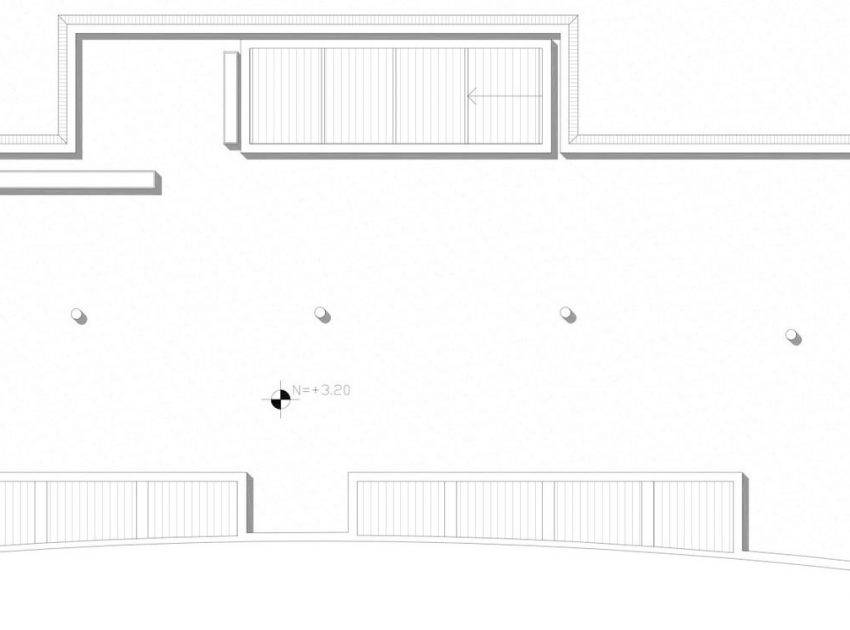 A Modern Concrete House Surrounded by a Green Roof and Basement Level in Guayllabamba, Ecuador by AR+C (14)