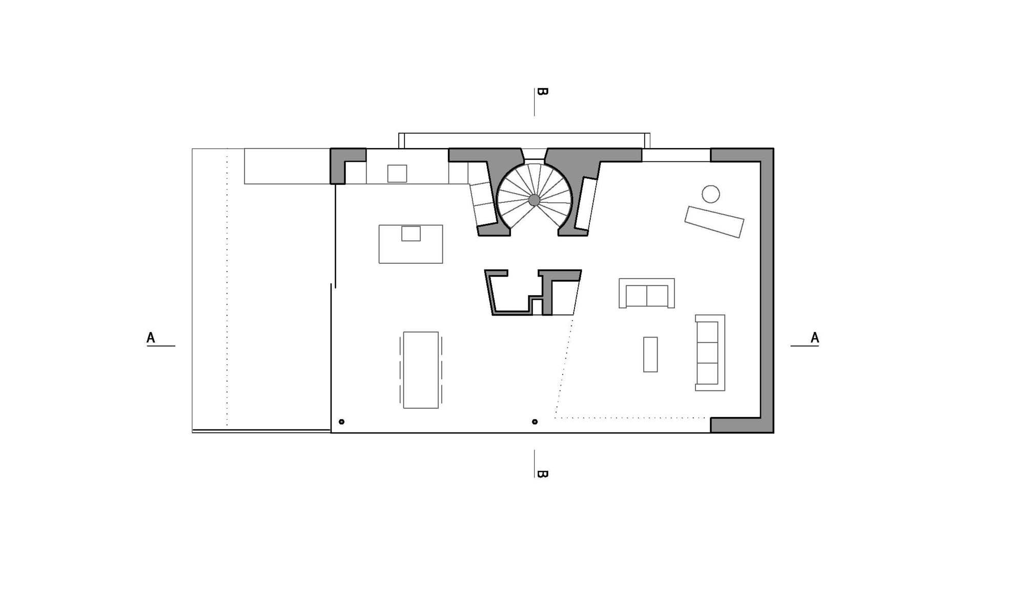 A Modern Minimalist House Built Into the Hillside in Nods, Switzerland by Andrea Pelati Architecte (11)