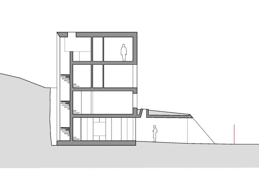 A Modern Minimalist House Built Into the Hillside in Nods, Switzerland by Andrea Pelati Architecte (20)