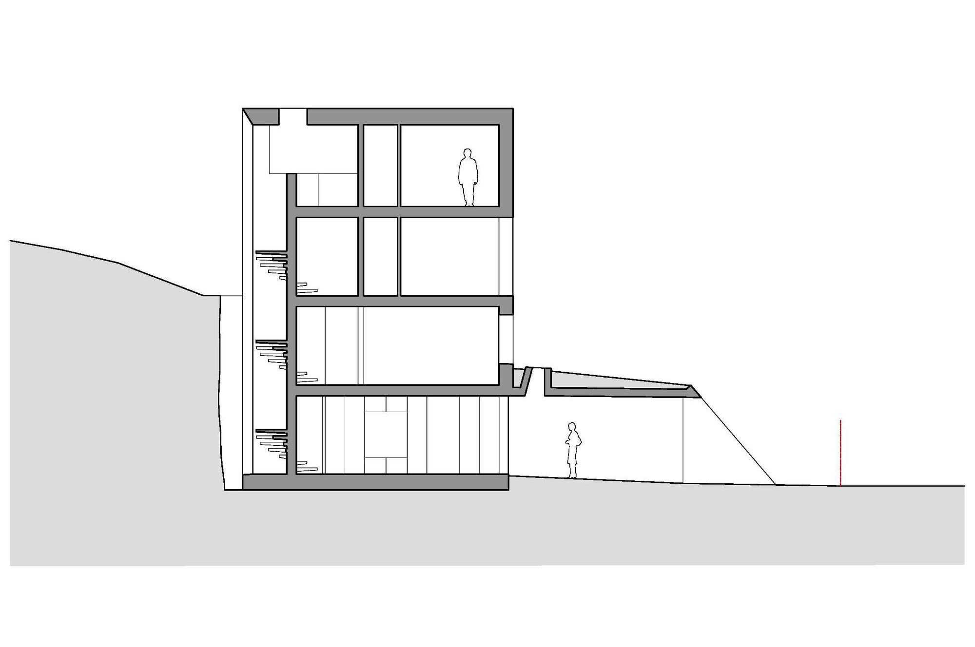 A Modern Minimalist House Built Into the Hillside in Nods, Switzerland by Andrea Pelati Architecte (20)