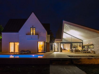 A Modern Reinterpretation of a Spacious and Traditional House in Otopeni, Romania by LAMA Arhitectura (23)