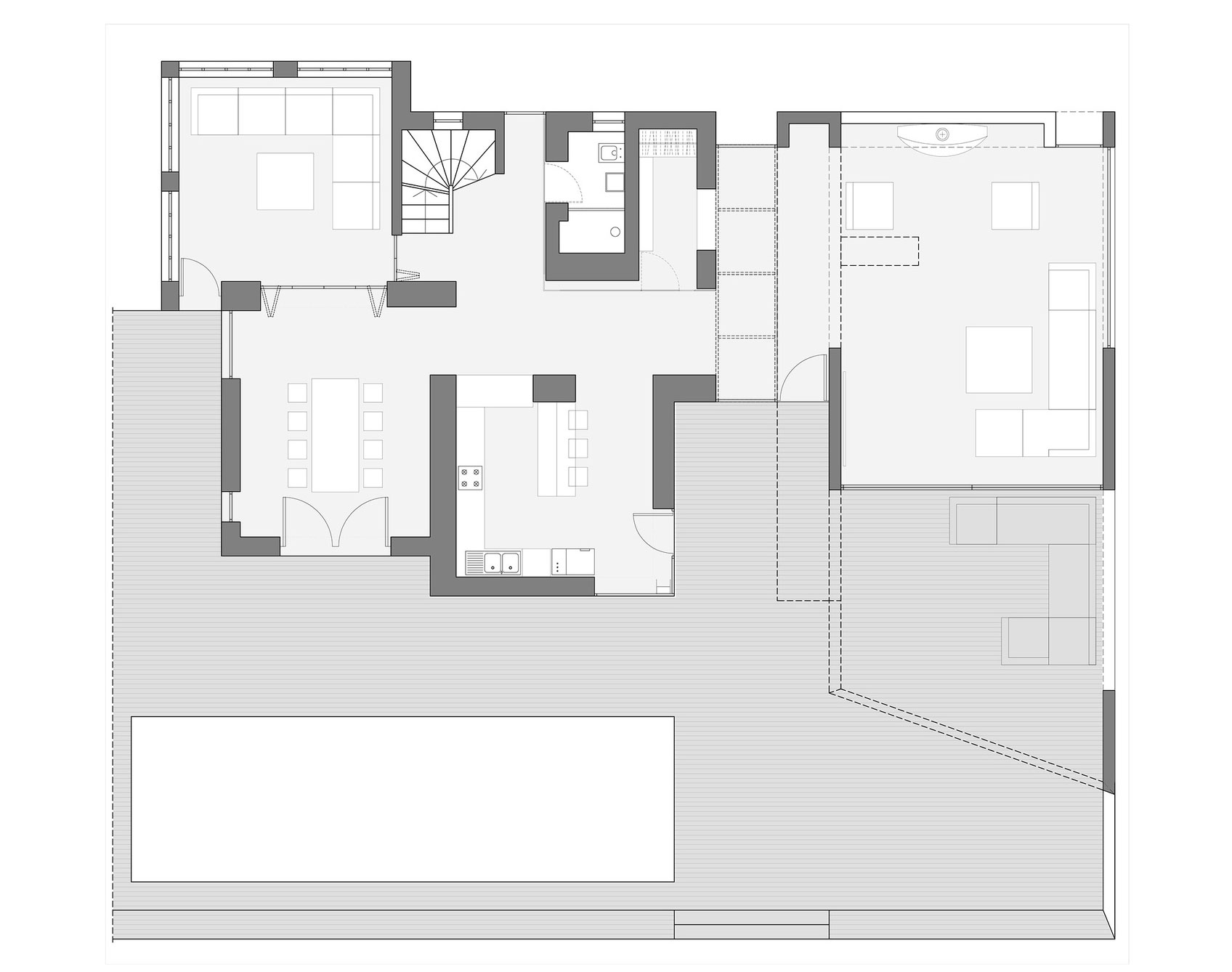 A Modern Reinterpretation of a Spacious and Traditional House in Otopeni, Romania by LAMA Arhitectura (25)