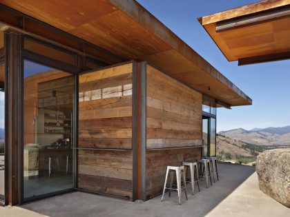 A Modern and Elegant Rural House with Open Spaces and Full of Natural Light in Washington by Olson Kundig (8)