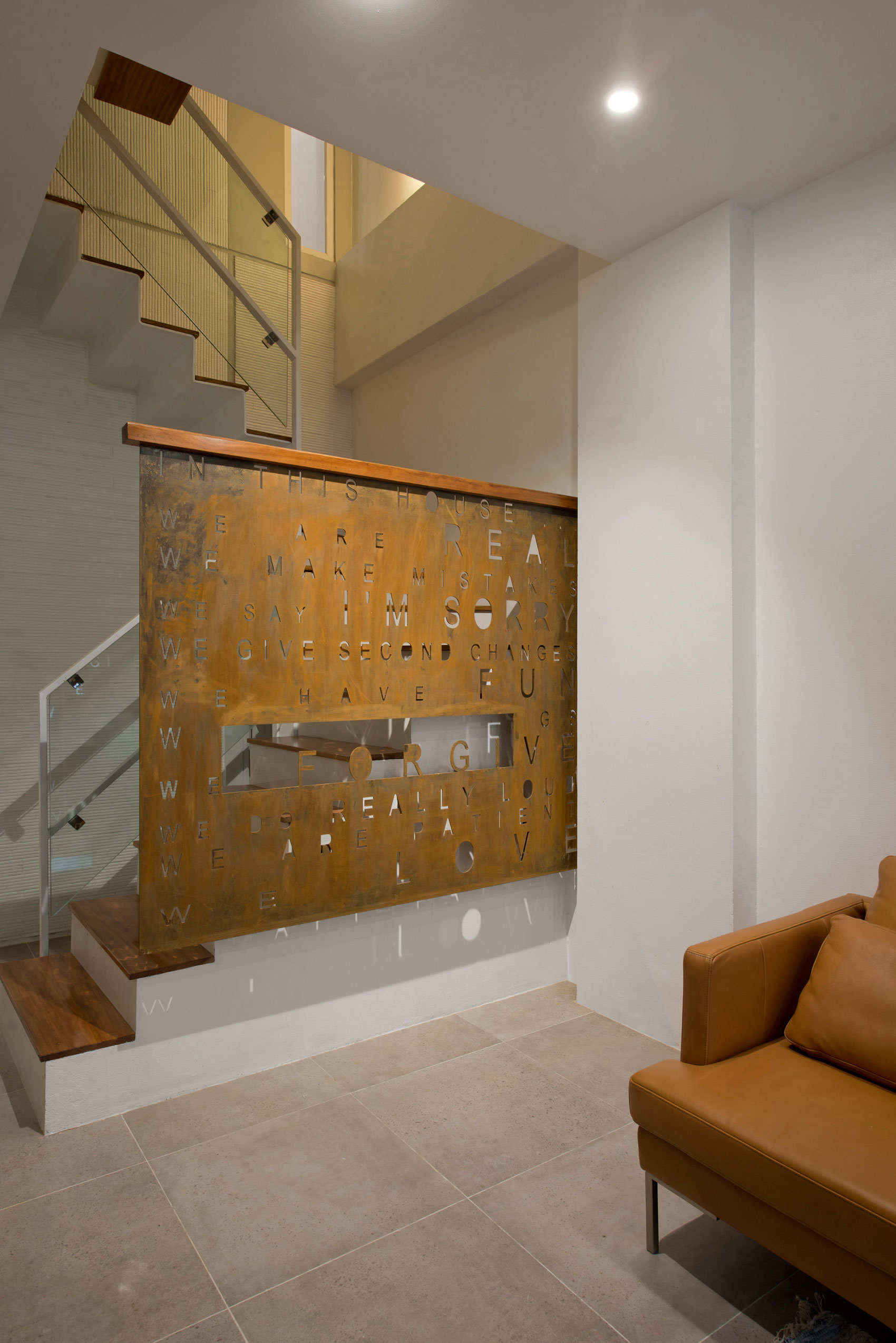 A Lively and Modern Functional House with Small Space Garden in Hanoi by LANDMAK ARCHITECTURE (2)