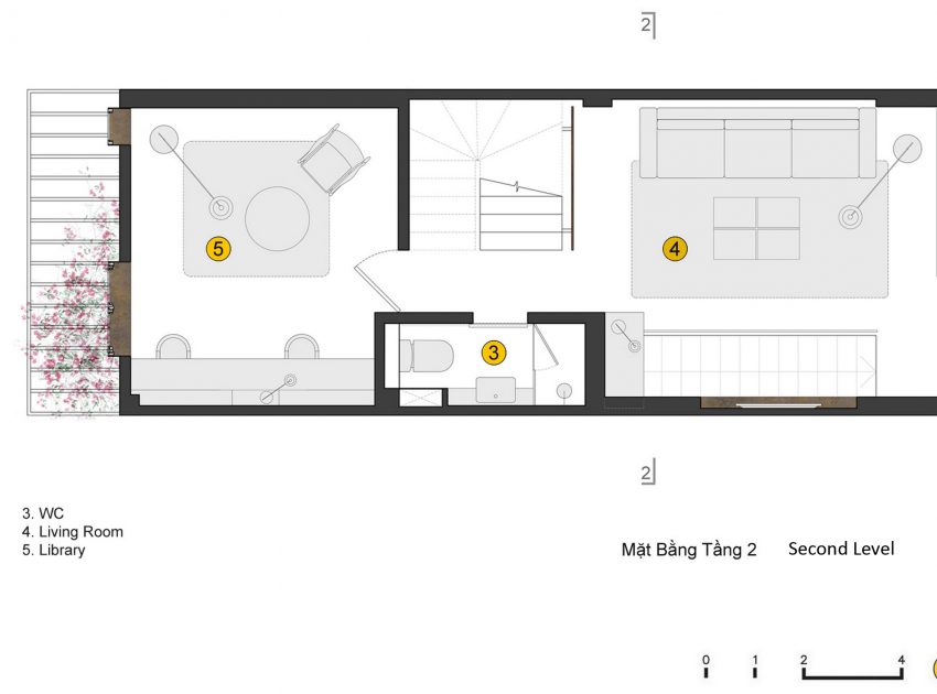 A Lively and Modern Functional House with Small Space Garden in Hanoi by LANDMAK ARCHITECTURE (23)