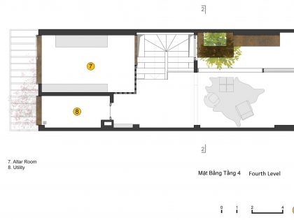 A Lively and Modern Functional House with Small Space Garden in Hanoi by LANDMAK ARCHITECTURE (25)