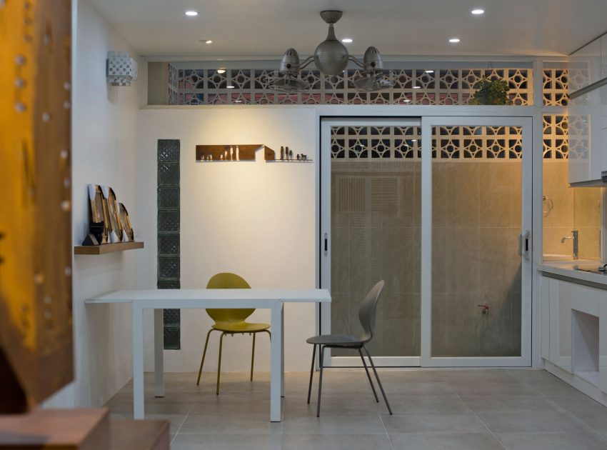 A Lively and Modern Functional House with Small Space Garden in Hanoi by LANDMAK ARCHITECTURE (3)