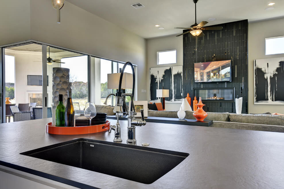A Playful Contemporary Model Home with Stylish Interiors in Cedar Park by Scott Felder Homes Design Studio (14)