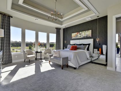 A Playful Contemporary Model Home with Stylish Interiors in Cedar Park by Scott Felder Homes Design Studio (15)