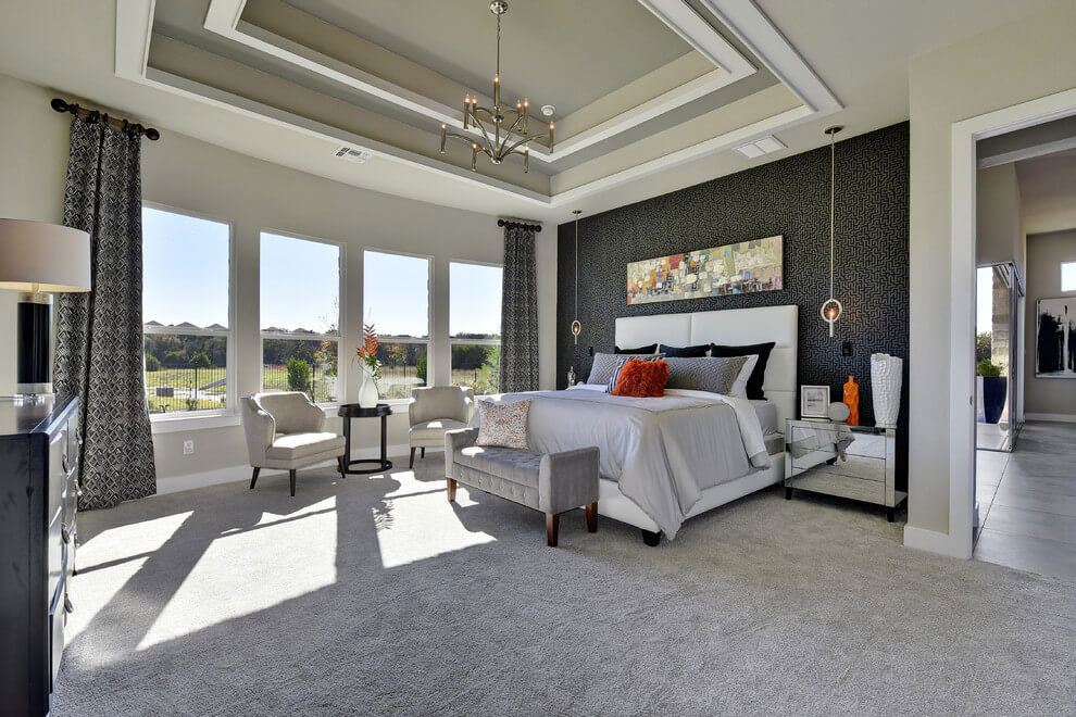 A Playful Contemporary Model Home with Stylish Interiors in Cedar Park by Scott Felder Homes Design Studio (15)