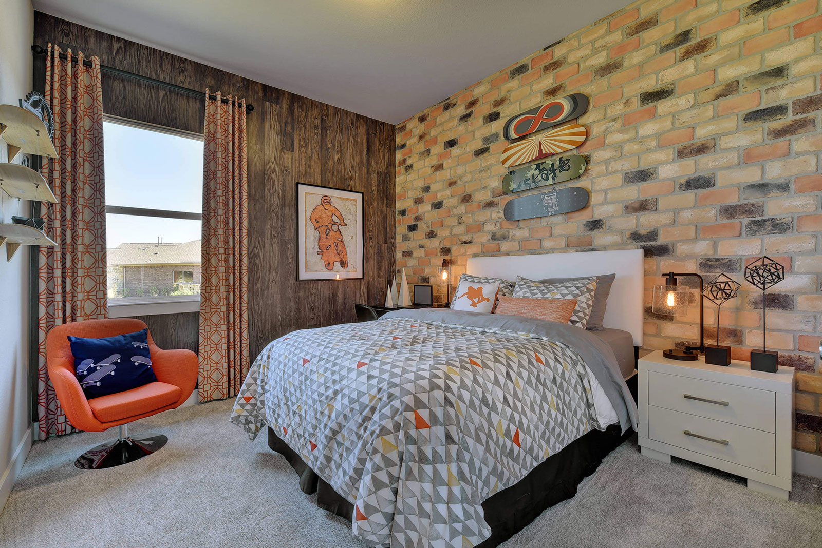 A Playful Contemporary Model Home with Stylish Interiors in Cedar Park by Scott Felder Homes Design Studio (16)