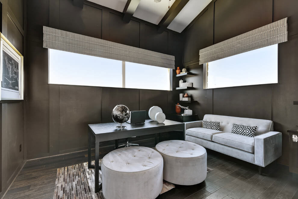A Playful Contemporary Model Home with Stylish Interiors in Cedar Park by Scott Felder Homes Design Studio (19)